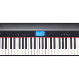 Roland GO-61P keyboard with built-in speakers and controls