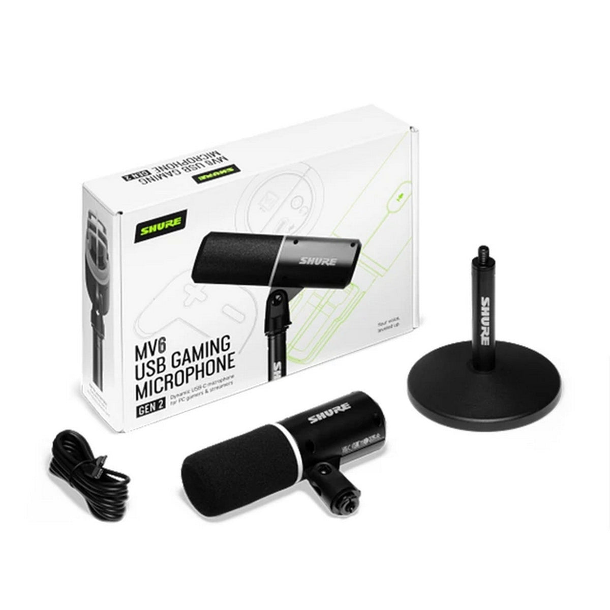 Shure MV6 Gen 2 USB Gaming Microphone