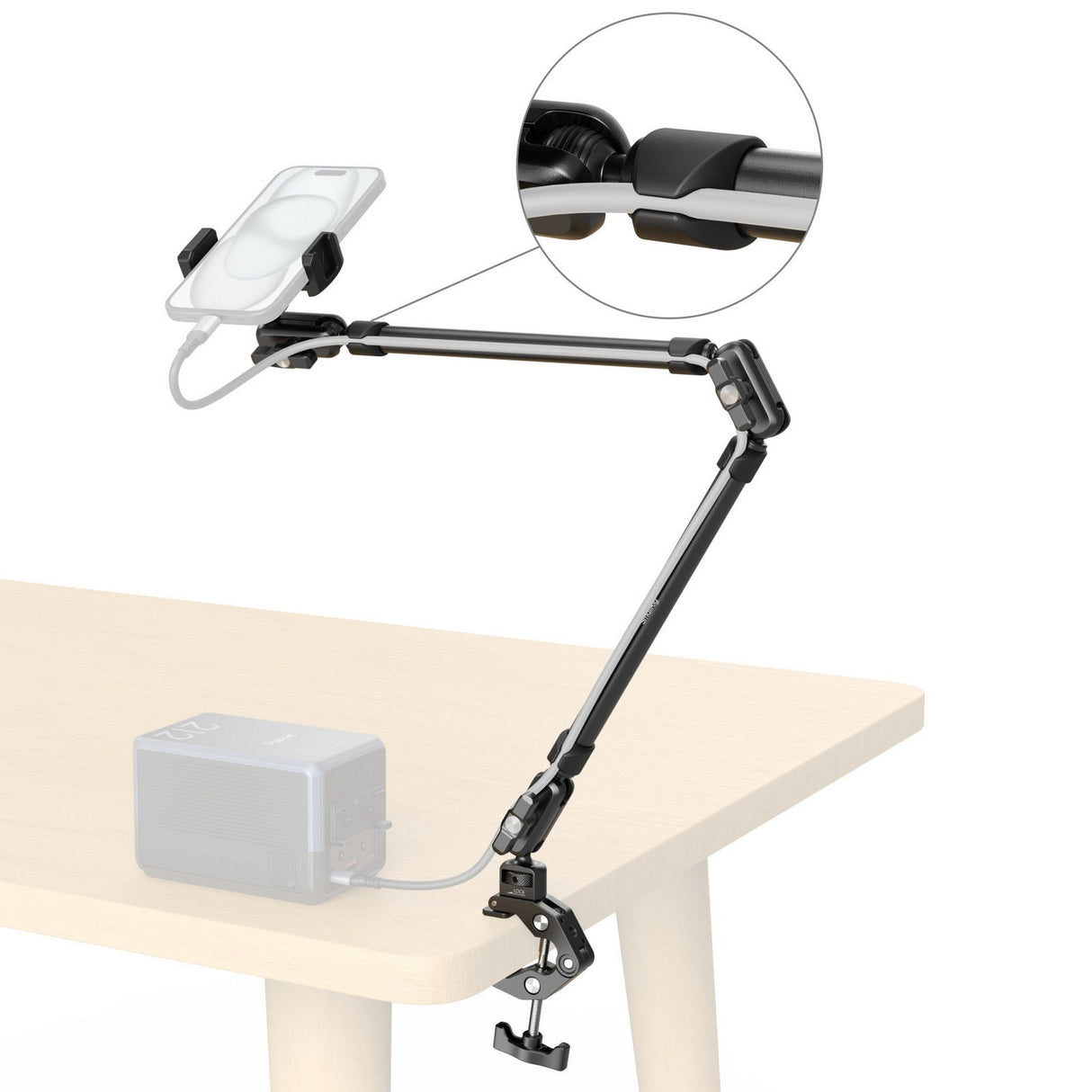 SmallRig 5625 Desktop Magic Arm with Crab-Shaped Clamp Kit