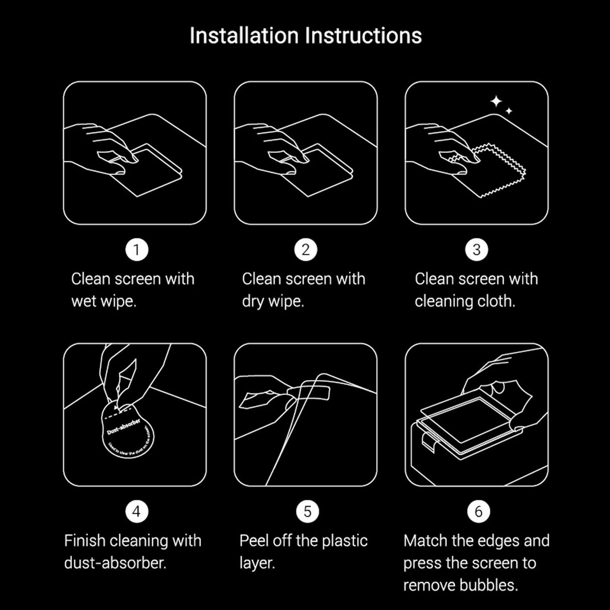 SmallRig 5803 Screen Protector for FUJIFILM X100VI / X100V / X-E4 / X-T4 / X-T5 / RICOH GR IV