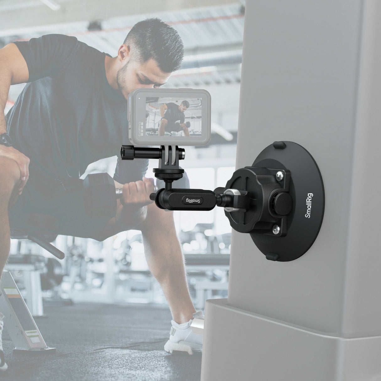 SmallRig 5855 4.5-Inch Suction Cup Mount for Action Cameras