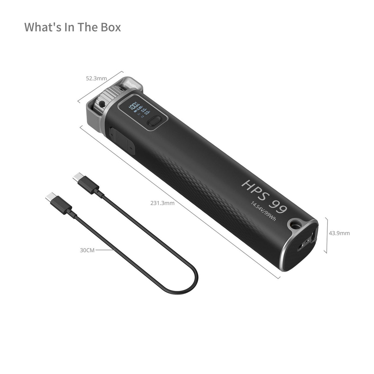 SmallRig HPS99 7.3V 5000Ah Handheld Power Stick