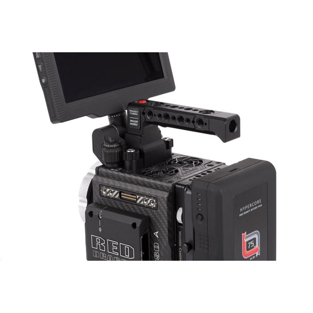 Wooden Camera Trigger Handle for RED DSMC2 Camera