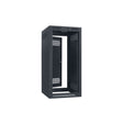 Lowell LER-2427 Enclosed Rack with Rear Door 24 x 27 Inch
