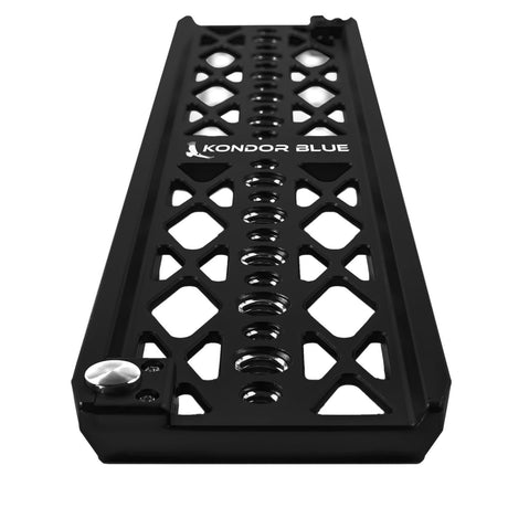 Kondor Blue 12 Inch Arri Lightweight Dovetail Plate Black