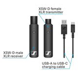 Sennheiser XSW-D XLR BASE SET XS Wireless XLR Digital Receiver and Transmitter