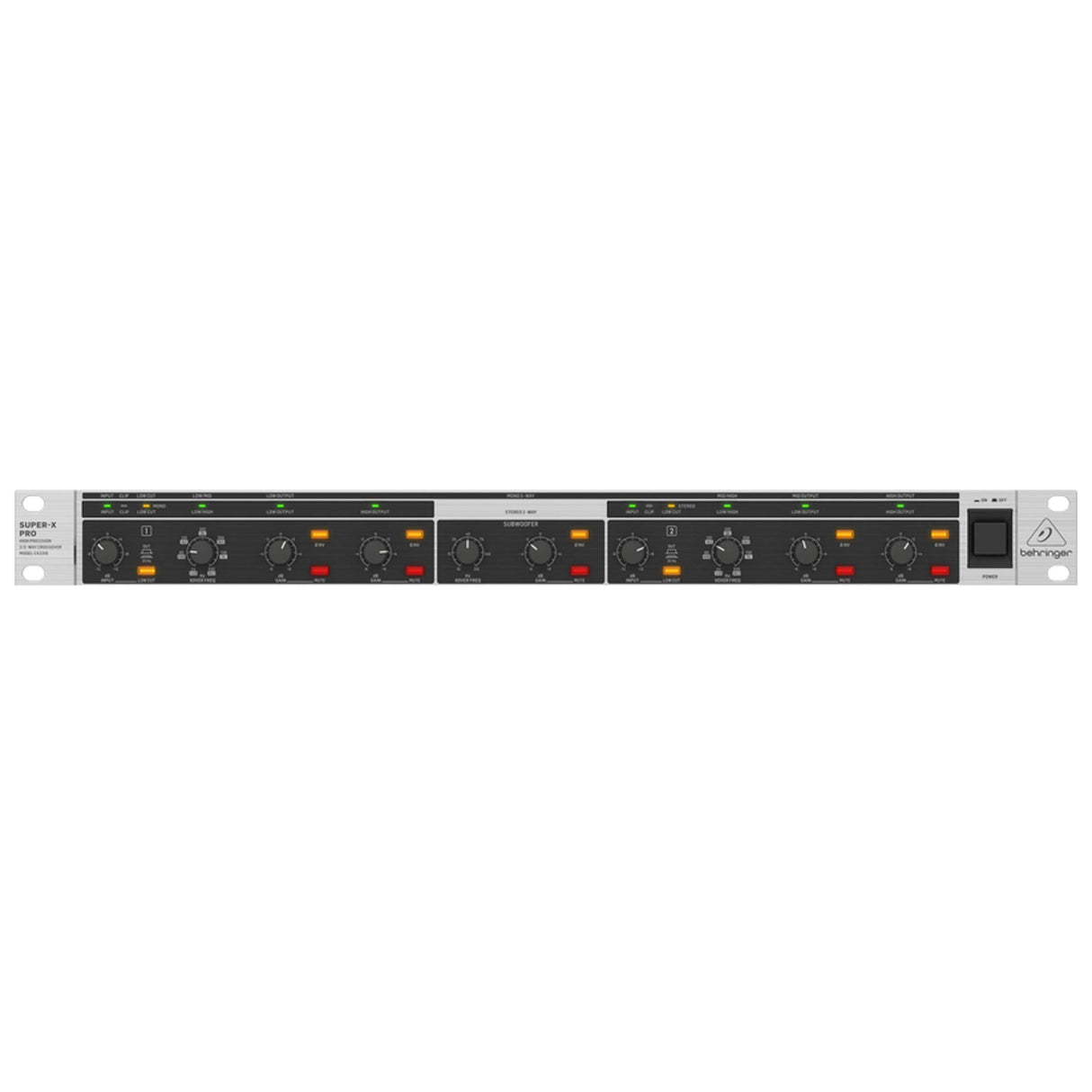 Behringer SUPER-X PRO CX2310 Professional High-Precision Stereo 2-Way/Mono...