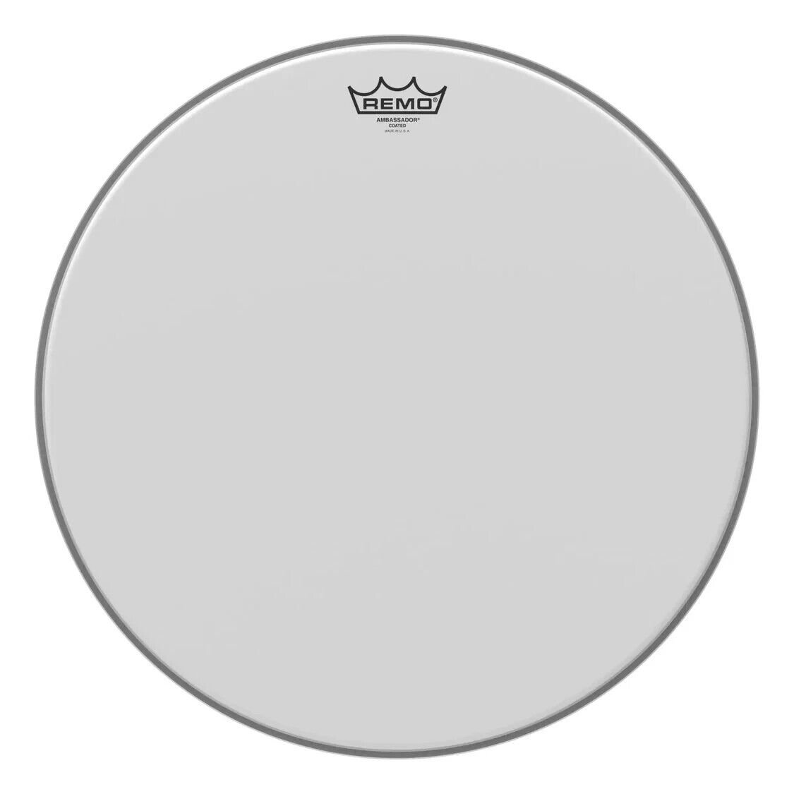 Remo 1-Ply Ambassador Coated Drumhead, 18-Inch