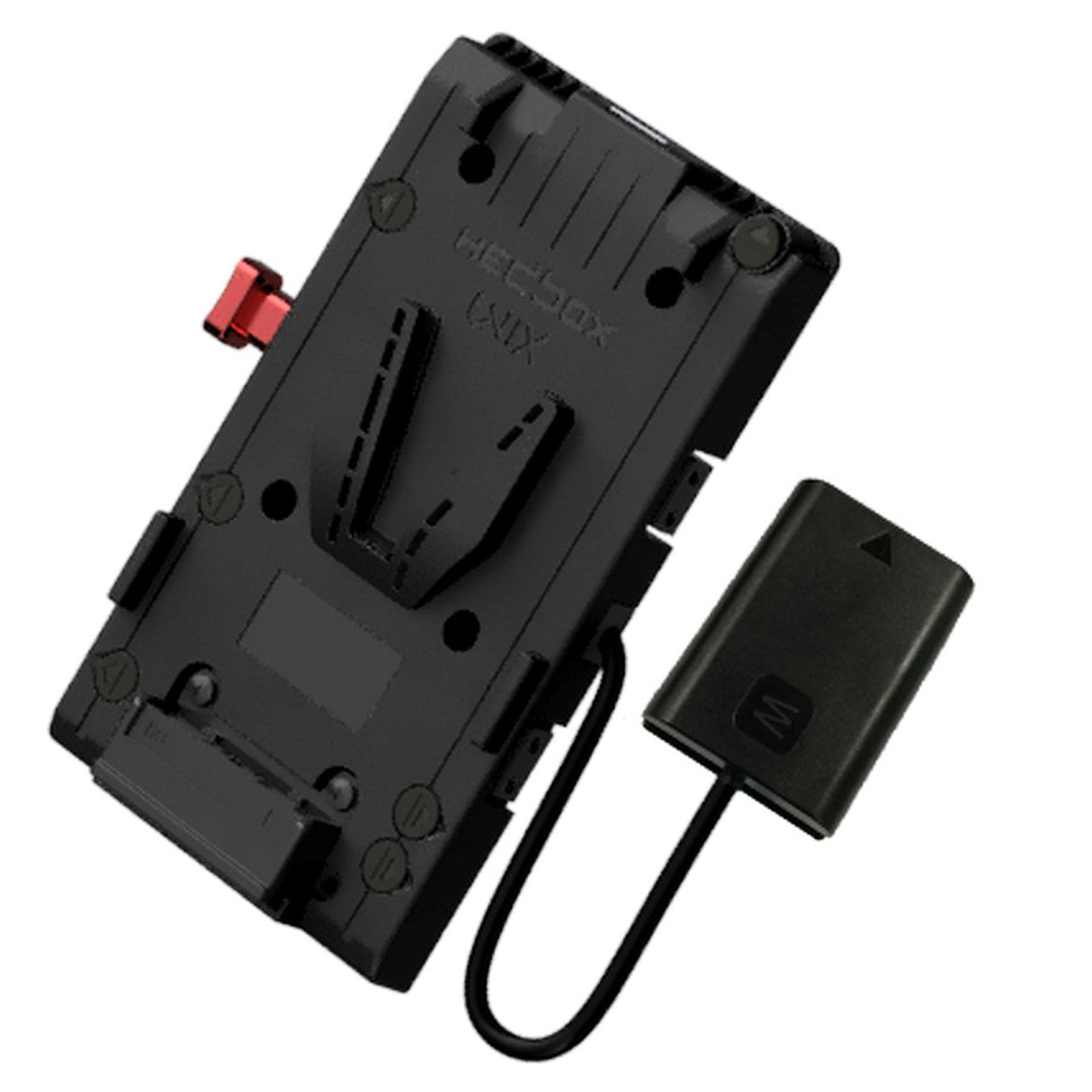 HEDBOX UNIX-FW50 V-Lock Mount Adapter Battery Power Plate with FW50 Dummy Housing