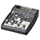Behringer XENYX 502 Premium 5 Input 2 Bus Mixer, No Power Supply