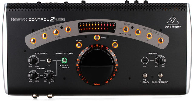 Behringer XENYX CONTROL2USB High-End Studio Control and Communication Center...