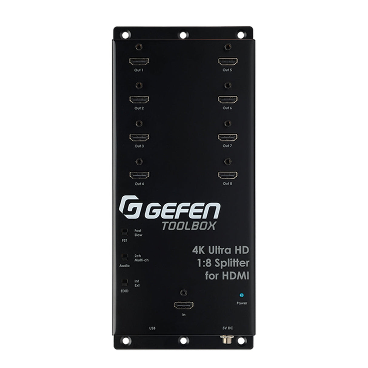 Gefen GTB-HD4K2K-148C-BLK 4K Ultra HD 1x8 Splitter for HDMI