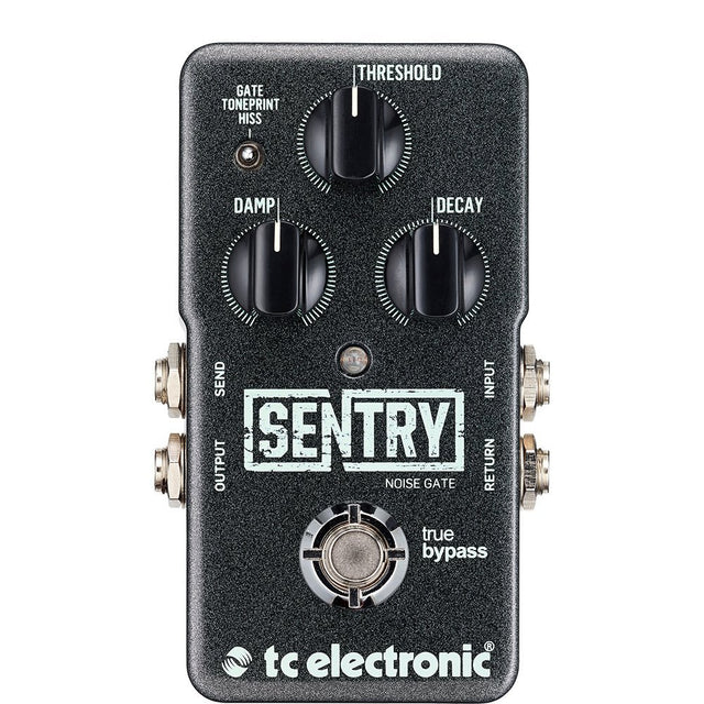 TC Electronic SENTRY NOISE GATE Multiband Noise-Gating Pedal with Hard-Gate...