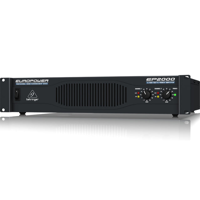 Behringer EUROPOWER EP2000 Professional 2,000-Watt Stereo Power Amplifier...
