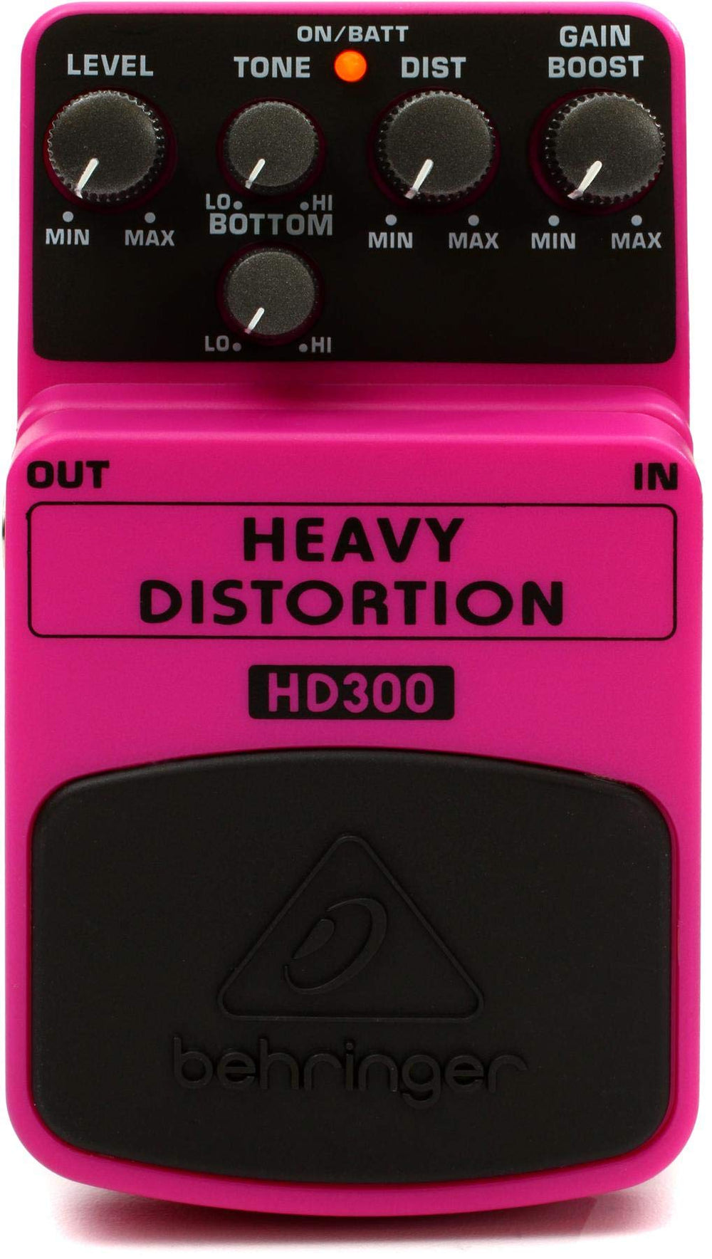 Behringer HEAVY DISTORTION HD300 Heavy Metal Distortion Effects Pedal – AVLGEAR