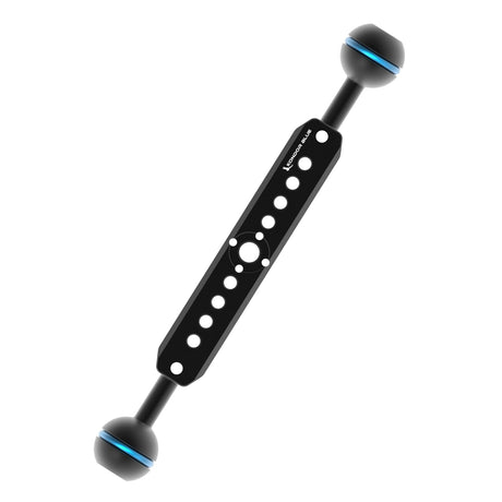 Kondor Blue Cine Magic Arm 8 Inch Extension Bar Double Ball Head Raven Black
