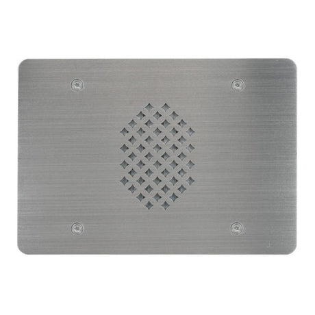 Lowell VRI-3G-4525 Vandal-Resistant Intercom Station 3-Gang SS 45 Ohm 25V Transformer