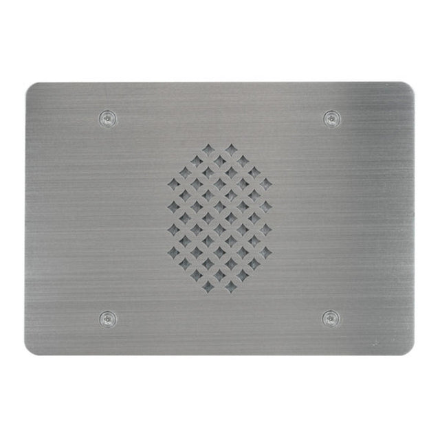 Lowell VRI-3G-4525 Vandal-Resistant Intercom Station 3-Gang SS 45 Ohm 25V Transformer