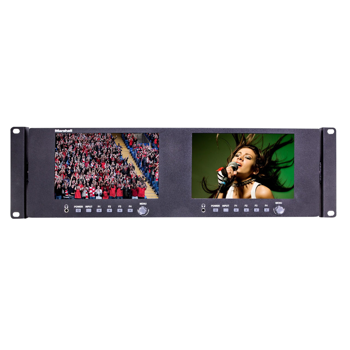 Marshall Electronics ML-702 7-Inch Rackmountable Monitor with 3G-SDI, HDMI, and Composite