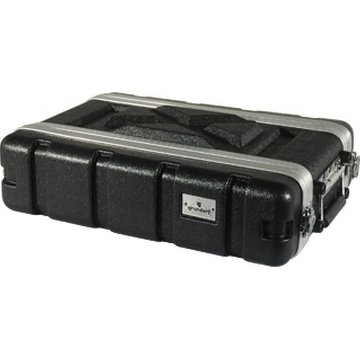 Grundorf ABS-WR0208B 2 Space Protective Wireless Rack Case