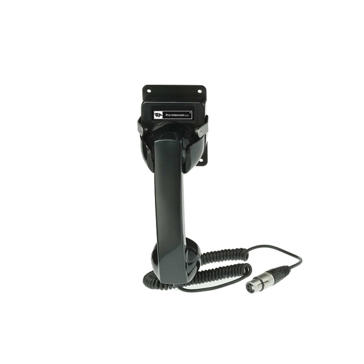 Pro Intercom HH10AB Intercom Handset with Cradle Black