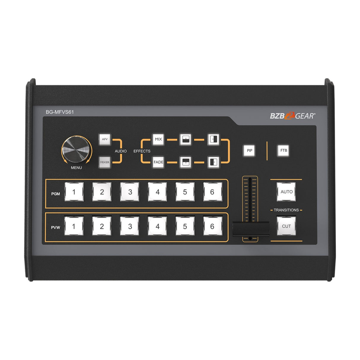 BZBGEAR BG-MFVS61-G2 6-Input SDI/HDMI Switcher with USB-C Capture