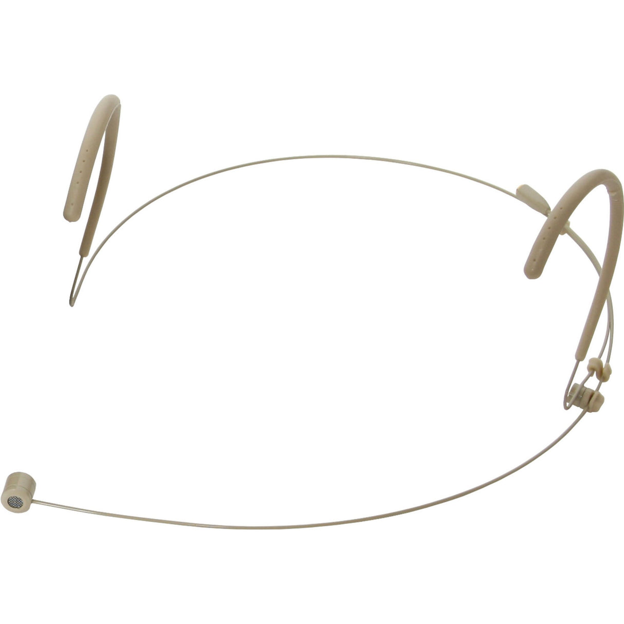 Galaxy Audio HSM8-UBG-4EV Unidirectional Dual Ear Headset Microphone with Electro-Voice Connector Cables, Beige