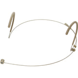 Galaxy Audio HSM8-UBG-4EV Unidirectional Dual Ear Headset Microphone with Electro-Voice Connector Cables Beige