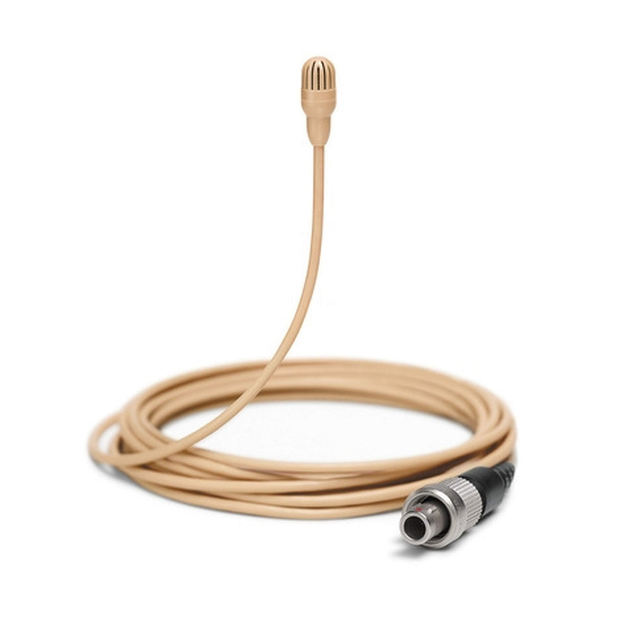 Shure TL47T/O TwinPlex Omnidirectional Subminiature Lavalier Microphone, Tan, with LEMO Connector and Accessories