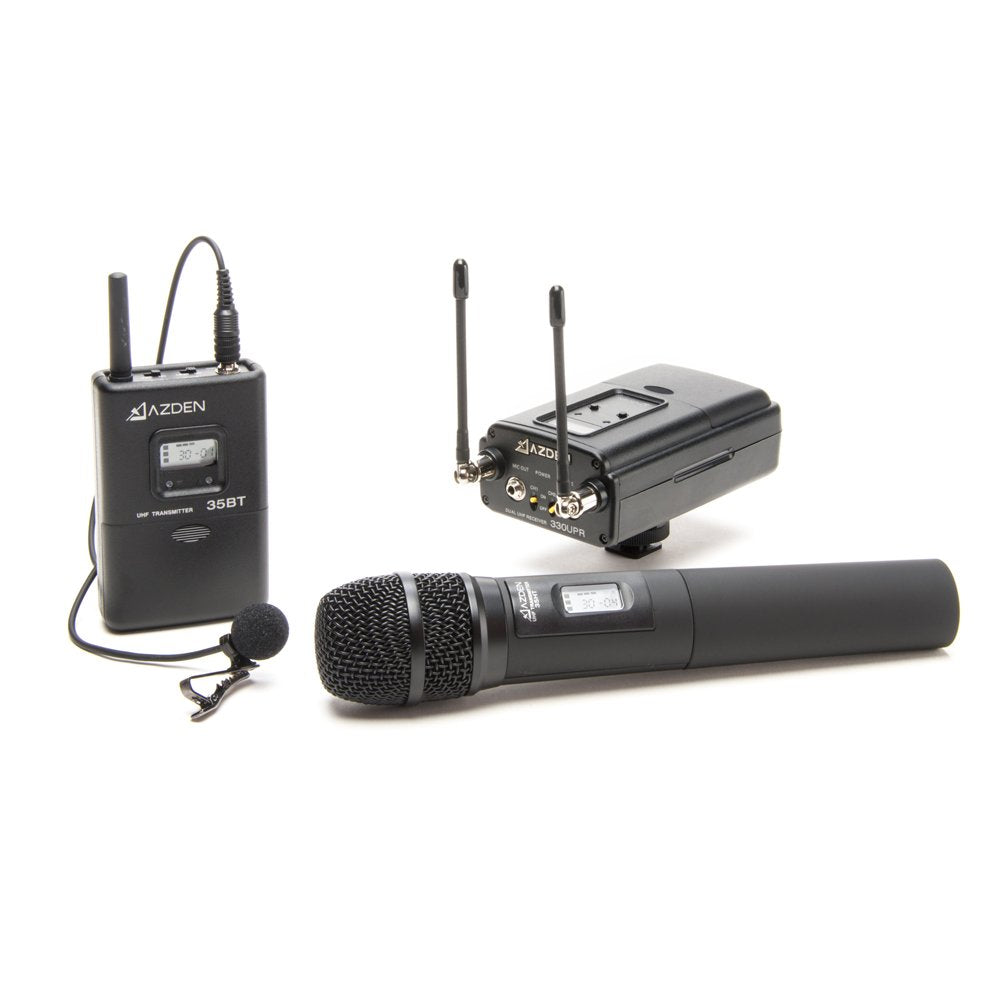 Azden 330LH UHF Dual-Channel Wireless System