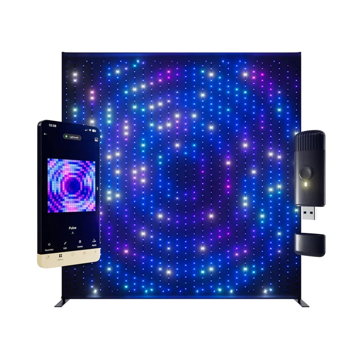 Twinkly Lightwall 8.2 x 8.9-Feet LED Wall