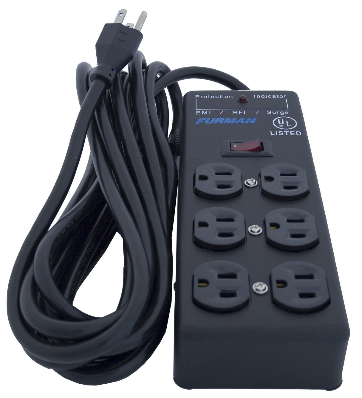 Furman SS-6B 6 Outlet, 2 x 3 Pro Surge Suppressor Strip