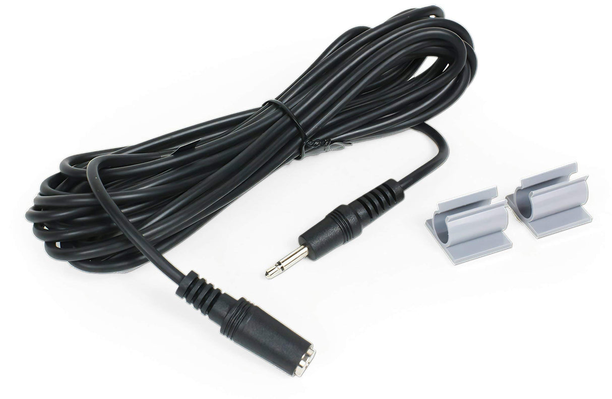 Williams AV WCA 007 WC TV Microphone Extension Cable 2 PLC 004 Mic Clips, 12ft (Used)