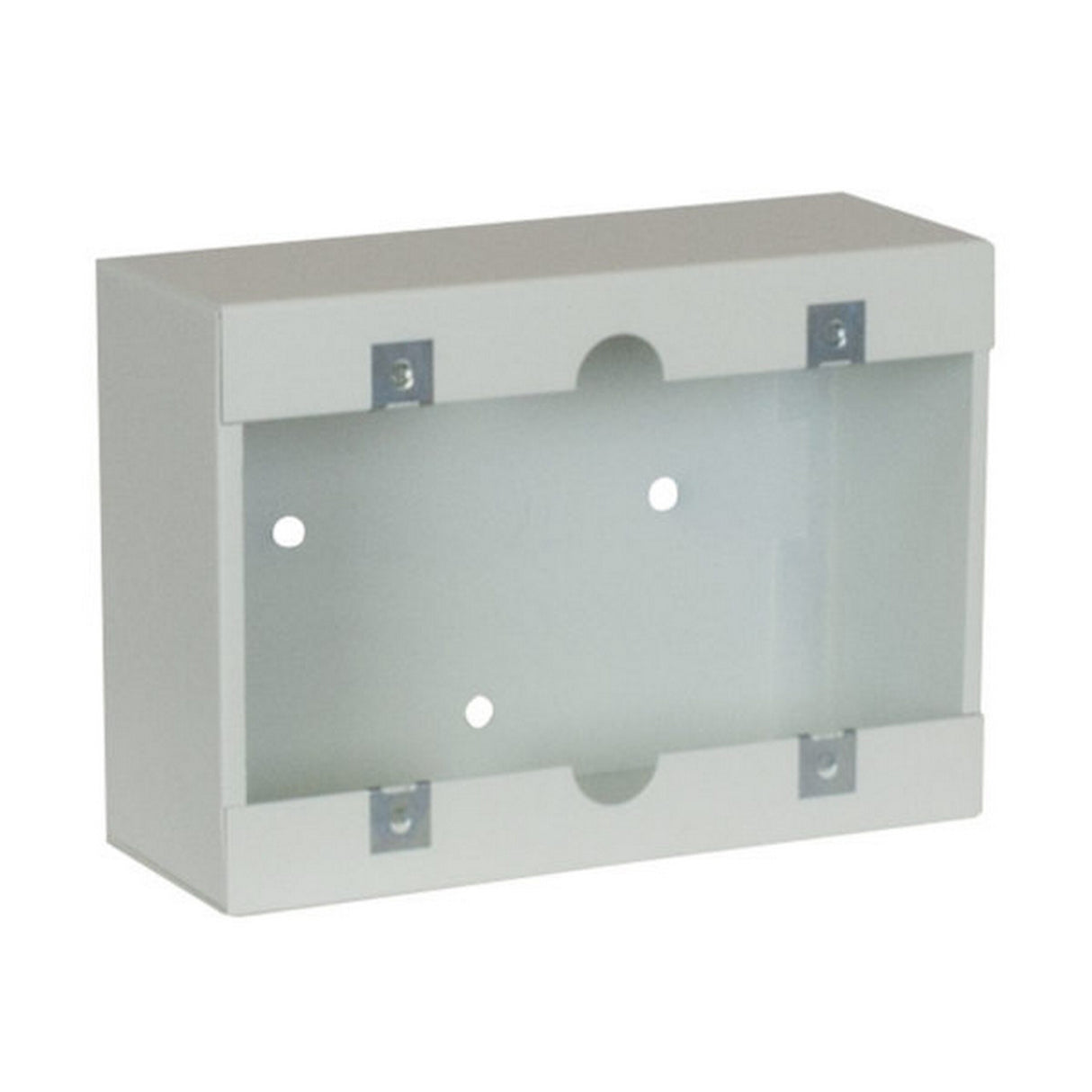 Lowell P1X-3 Three-Gang Surface Wall Box White