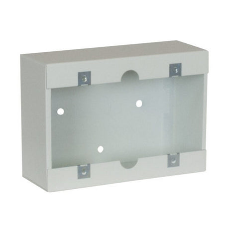 Lowell P1X-3 Three-Gang Surface Wall Box White