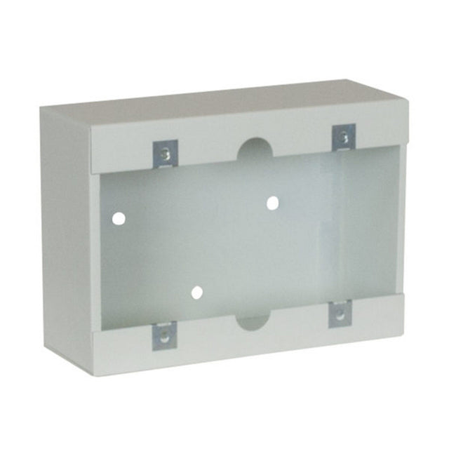 Lowell P1X-3 Three-Gang Surface Wall Box White