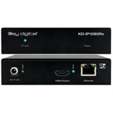 Key Digital KD-IP1080RX HDMI over IP with POE Receiver