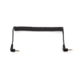 Wooden Camera Coiled 2.5mm TRS to 2.5mm TRS Cable 12 Inch