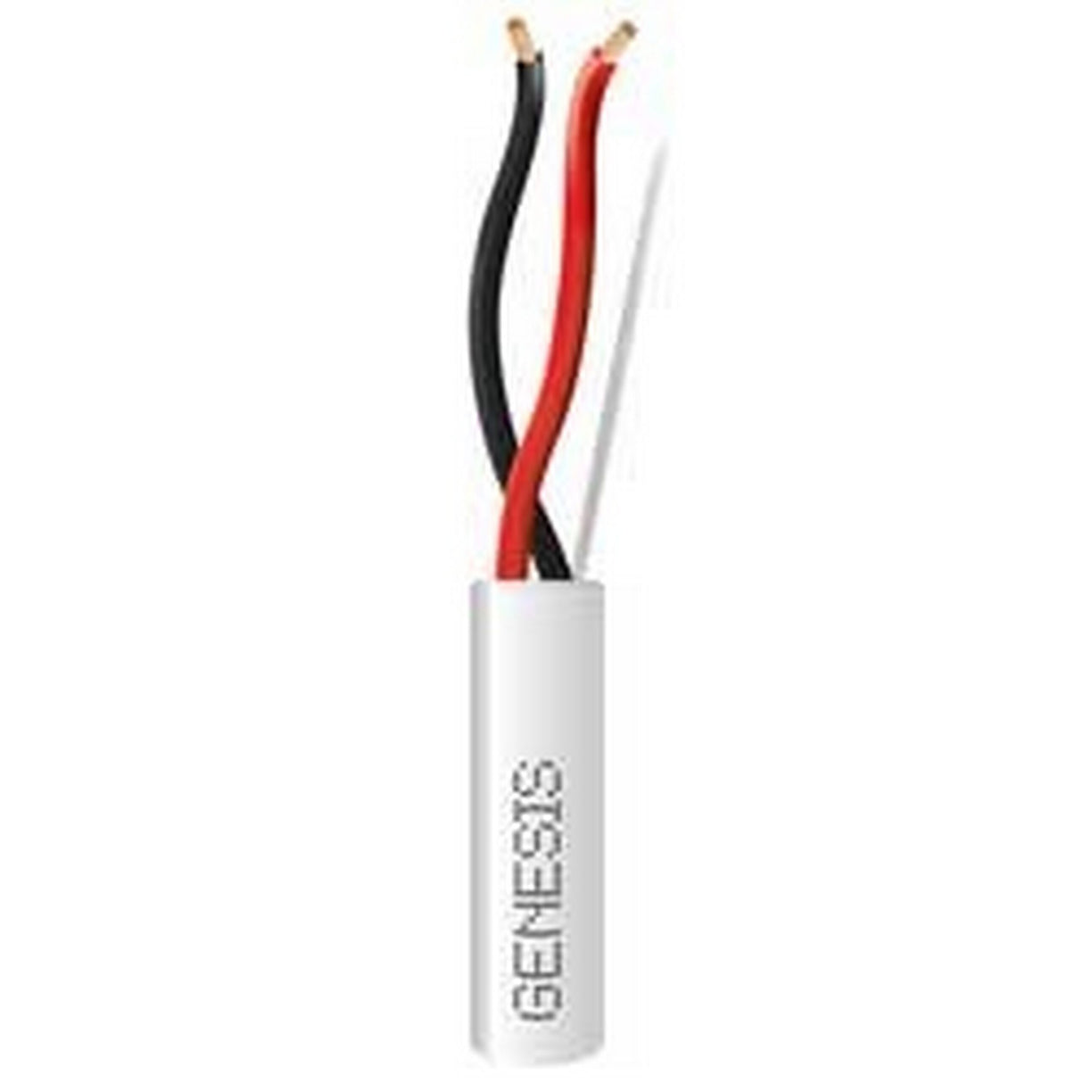 Genesis 14G 2C 105 Strand Speaker Cable 500 Foot Box, White