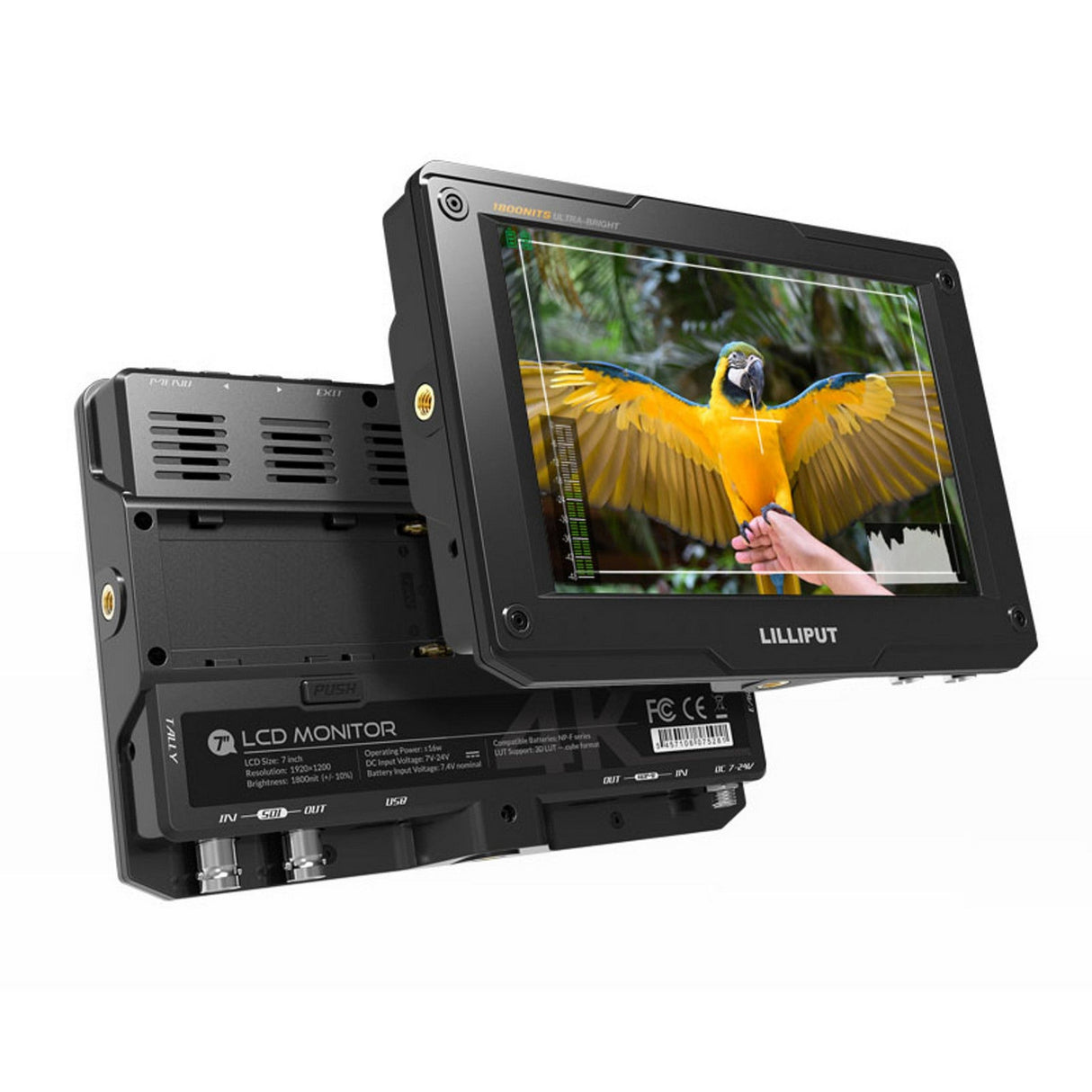 Lilliput H7s 7-Inch Ultra Brightness On-Camera Monitor