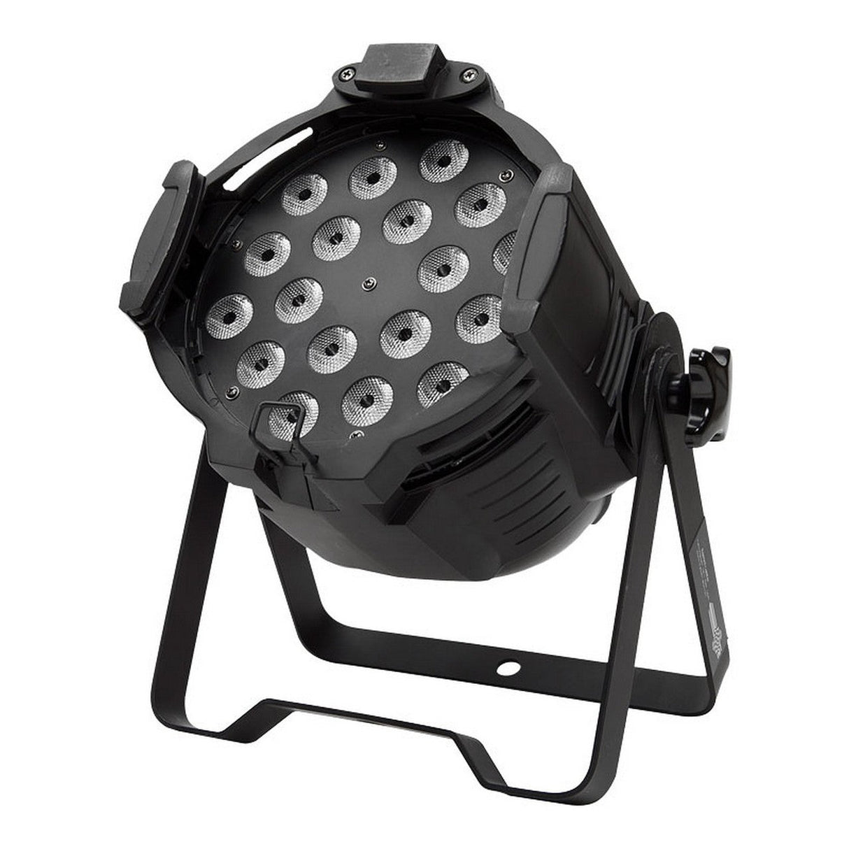 ElektraLite 1018 QUAD 30-deg 18x12W Quad RGBW Par 30 Degree Beam Spread Black Body ELE708-30