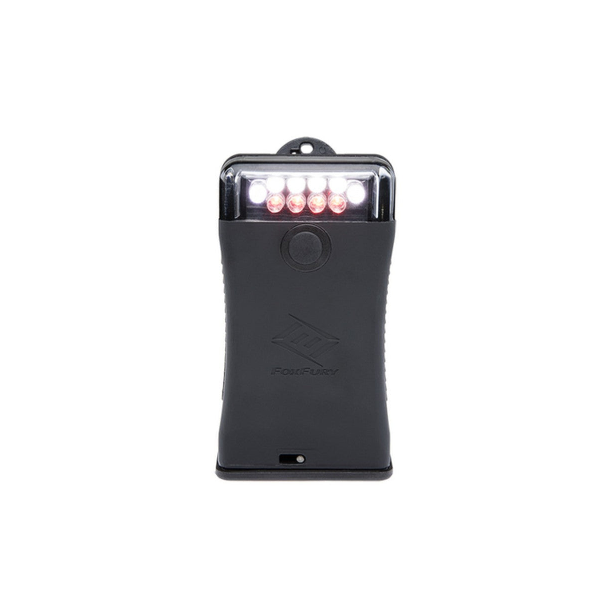 FoxFury 301-004 Scout Clip Light with White and Red LEDs Black