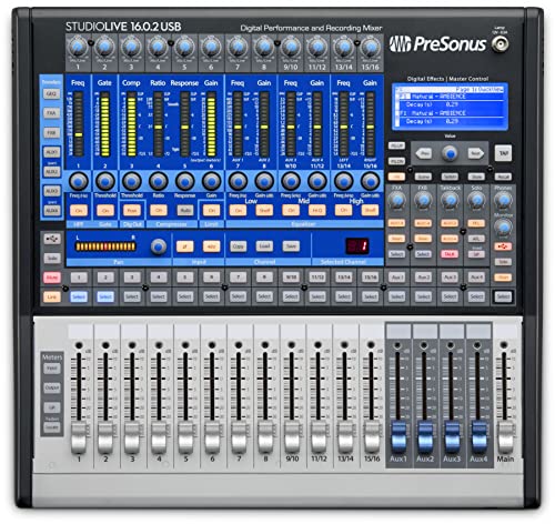 PreSonus StudioLive 16.0.2 USB 16-Channel Performance and Recording Digital Mixer with USB