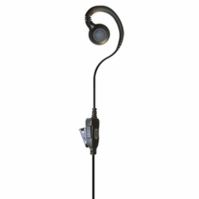 Klein Electronics Curl S6-WP 1-Wire C-Ring Earpiece for Icom Radios