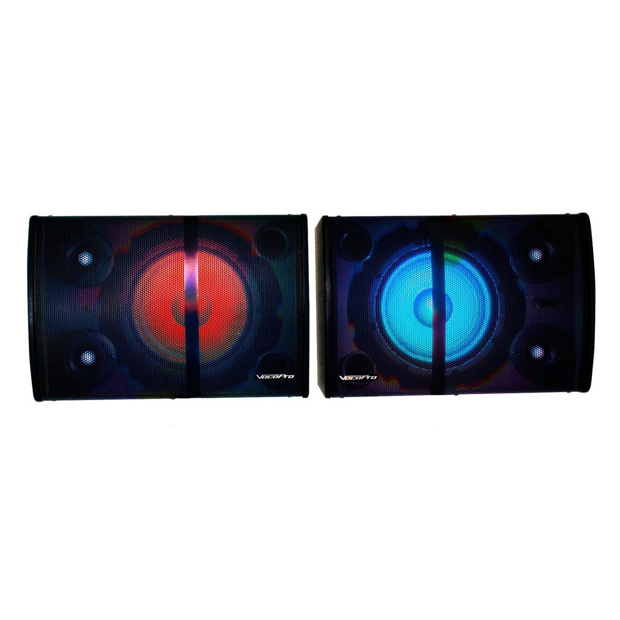 VocoPro Karaoke Fan 500W Powered Speaker with Bluetooth LED Light Effects