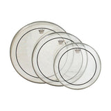 Remo Pinstripe Clear Tom Drumhead Pack with 12 13 16-Inch Heads