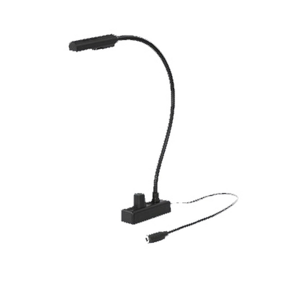 Littlite L-12-LED-BLUE 12 Inch Blue LED Gooseneck Lampset with Power Supply