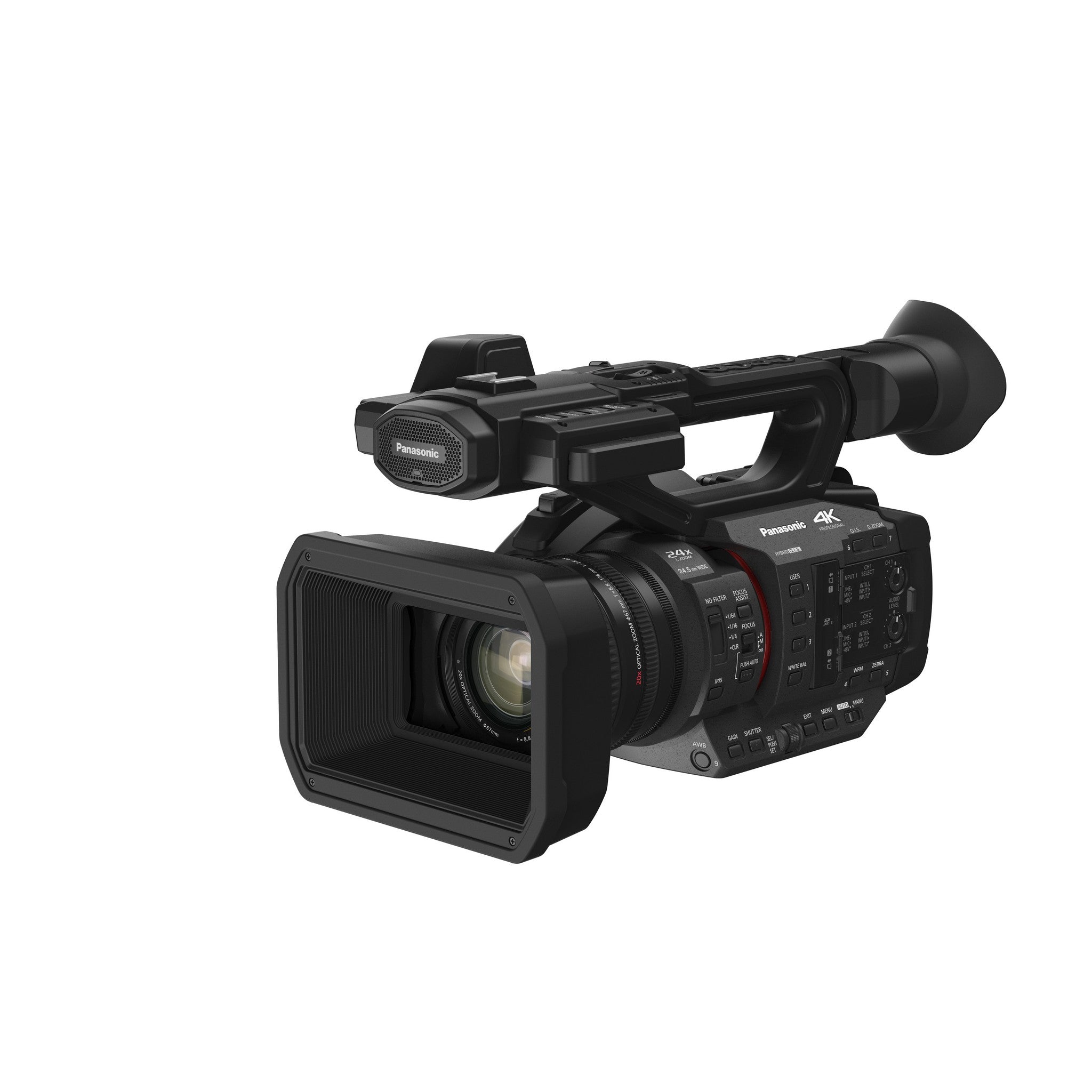Panasonic HC-X2 4K Camcorder with 24.5mm Wide-Angle Lens, 13-Stop