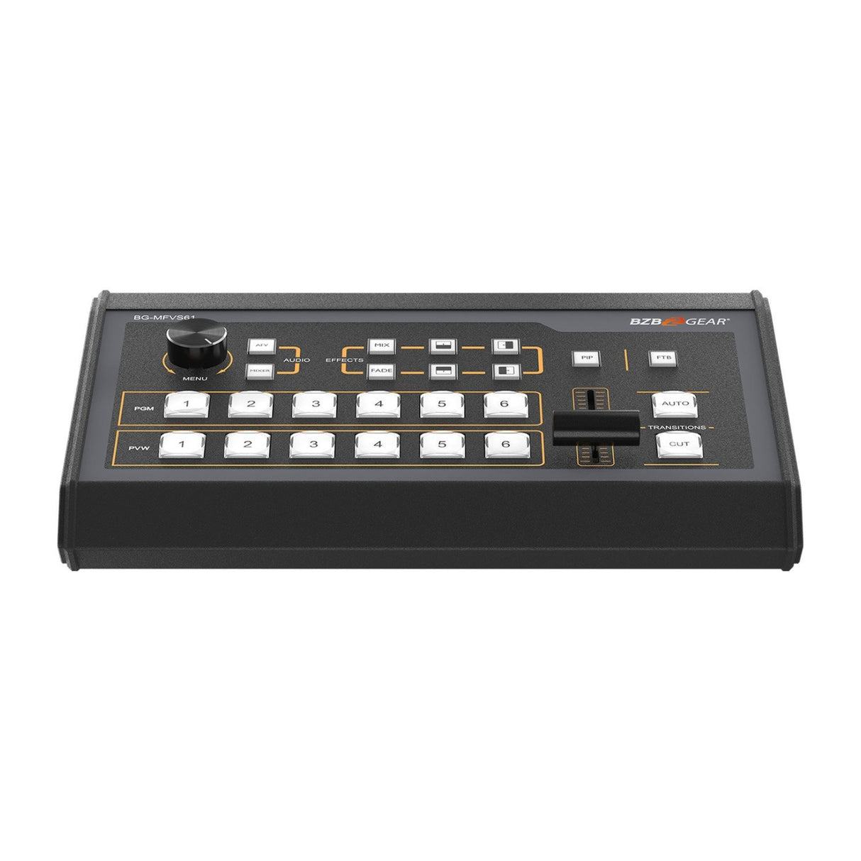 BZBGEAR BG-MFVS61-G2 6-Input SDI/HDMI Switcher with USB-C Capture