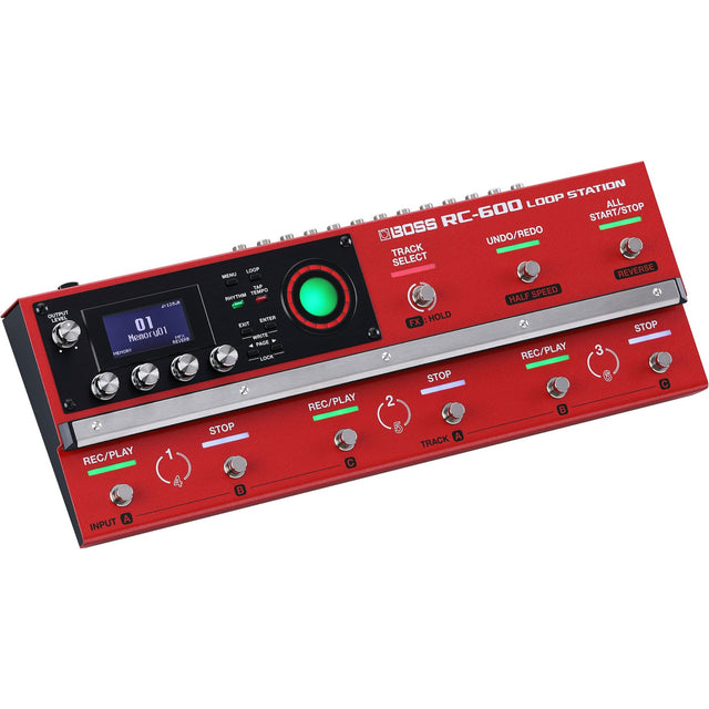 BOSS - BOSS RC-600 Loop Station - 6-Track Floor Looper with FX - RC-600